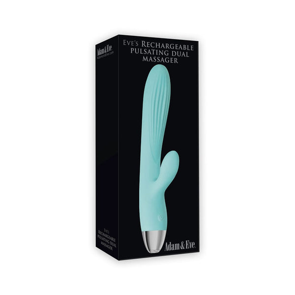 Eve's Pulsating Dual Rabbit Vibrator with Warming Technology