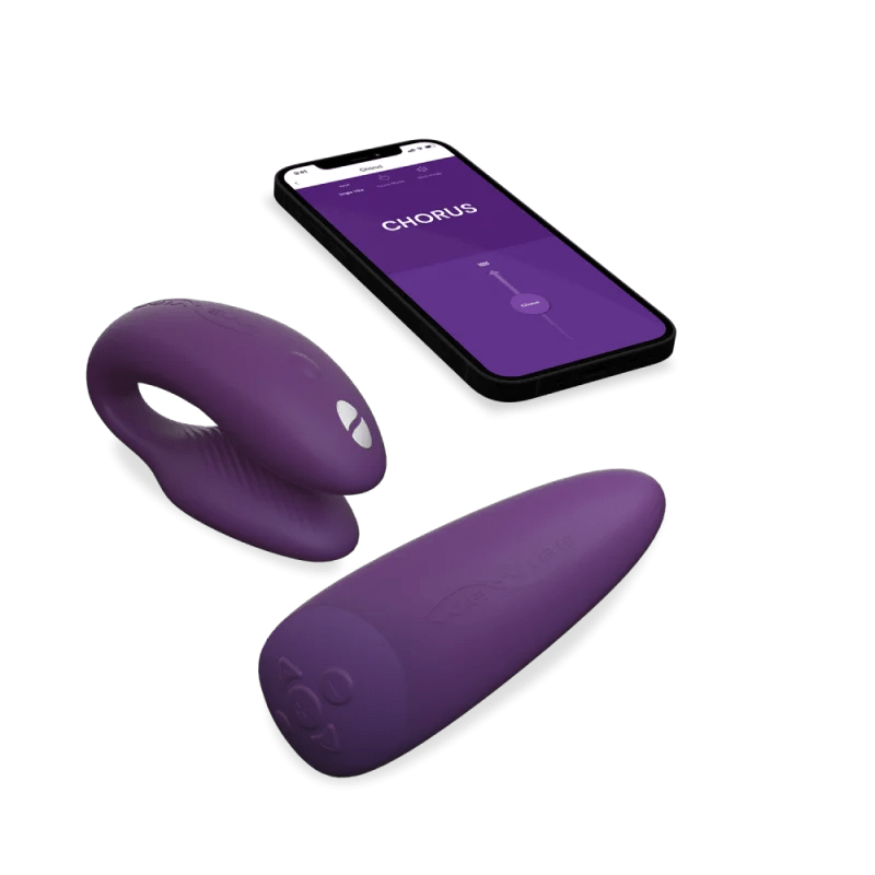 Vibrateur pour couples We-Vibe Chorus Purple contrôlé par application