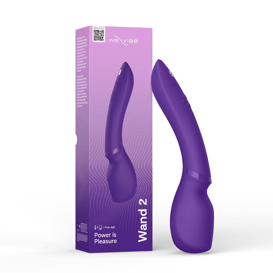 Vibrateur baguette sans fil We-Vibe Wand 2 Violet