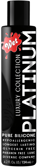 Wet Platinum Silicone Based Sex Lube 4.2 Ounce