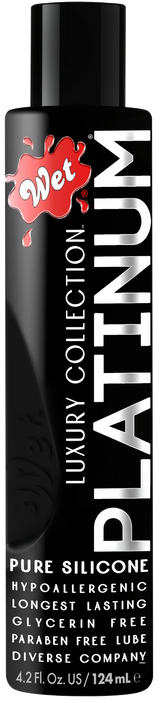 Wet Platinum Silicone Based Sex Lube 4.2 Ounce