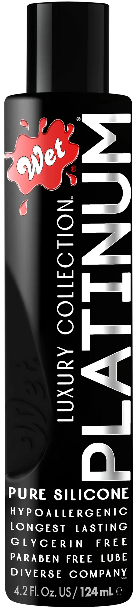 Wet Platinum Silicone Based Sex Lube 4.2 Ounce