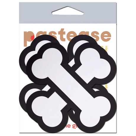 White Crossbone Breast Pasties