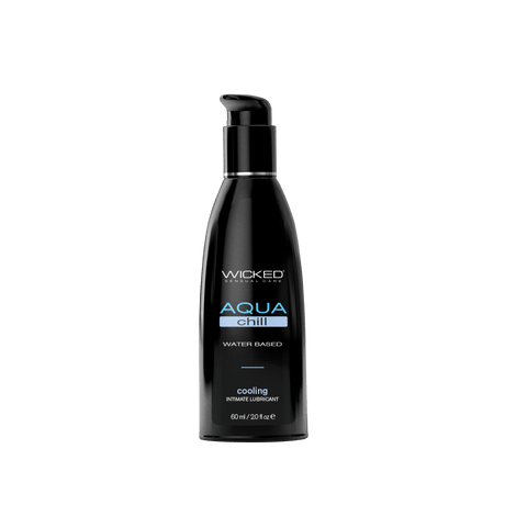 Wicked Aqua Chill Cooling Water-Based Lubricant – 60ml