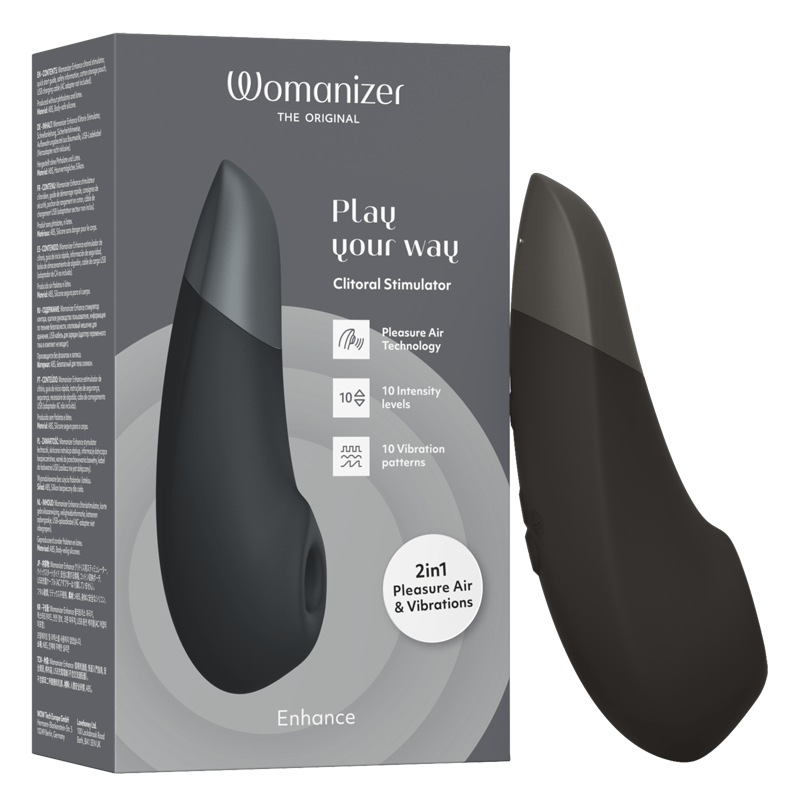 Womanizer Enhance Black - Clitoral Vibrator