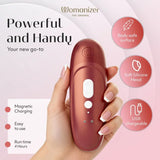 Womanizer Pro Bordeaux Red for Luxury Touchless Clitoral Stimulation