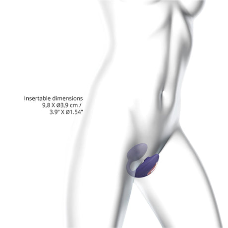 Wonderlover G-Spot & Clitoral Stimulator - MIDNIGHT INDIGO