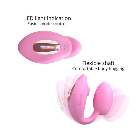 Wonderlover G-Spot & Clitoral Stimulator - PINK PASSION