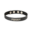 Word PUSSY Collar by Spartacus
