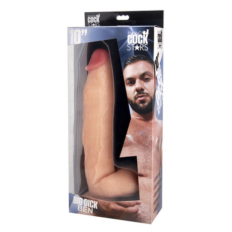 XR Raging Cockstars Big Dick Ben 10" Extra Firm Dildo