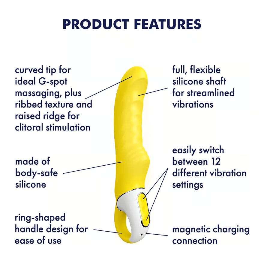 Yummy Sunshine G or P-Spot, Clit & Nip Vibe