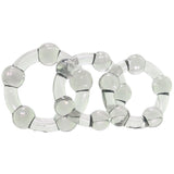 Zero Toler-Three Amigos Beaded Rings 3pc
