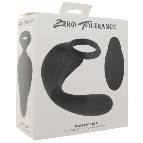Zero Tolerance Ballin’ Out Remote-Controlled Prostate Massager – Dual-Motor Prostate & C-Ring Toy