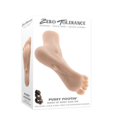 Zero Tolerance Pussy Footin Realistic Foot Stroker