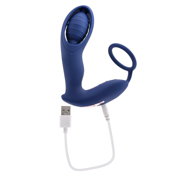 Zero Tolerance The Extra Mile Vibrating Cock Ring w Base